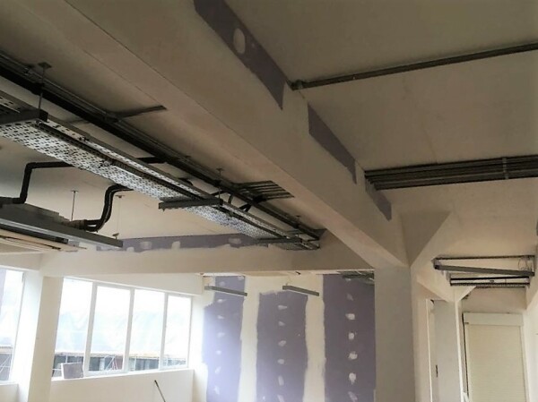 Drywall Bulkhead and Cross Walls